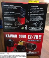12/70 DDupleks IPSC Slug Black Kaviar  12 / 70 - 29,5g - Zerfall SLUG    10 Stück 