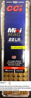 CCI  .22 lfb Mini Mag HV   40 grs.  verkupfert  100 Stück
