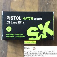 SK Pistol Match Spezial   .22 lr.  50 Stück