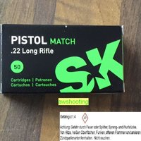 SK Pistol Match .22  lr.  50 Stück