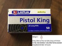 Lapua  Pistol King  Kal. .22 lr. (42164)  50 Stück