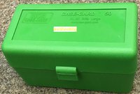 Patronenbox MTM ohne Griff grün 50 RDS