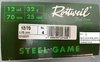 12/70 Rottweil  Steel Game Weicheisenschrot 3,25 mm  32 gr.  25 Stück