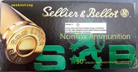 9 mm Luger S&B  SP  Non Tox  100 grs.  50 Stück