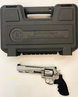 S&W Revolver Mod. 686 Competitor, 6 Zoll, Kal. .357 Magnum, stainless Steel