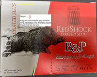 12/70  B&P (Baschieri & Pellagri)  Flintenlaufpatrone ( Slug ) Red Shock  35,5 g   10 Stück