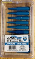 A-Zoom Pufferpatrone Blue Kal. 6,5 mm Creedmoor Schlagbolzenschutz 10 Stück