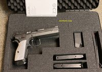 CZ Pistole Tactical Sports 2  - silver -   Kal. 9 mm Luger