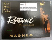 12/76 Rottweil Magnum Premium Line Bleischrot 3,7 mm 52 gr. 10 Stück
