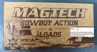 .38 Special  Magtech  Cowboy-Aktion-Shooting  LFN  (Blei-Flachkopf) 158 grs.   50 Stück  ( 38 L )