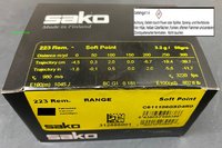 .223 Rem Sako  "Range"  Gamehead SP 50 grs. 50 Stück
