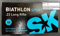 SK Biathlon Sport  .22 lr.   50 Stück