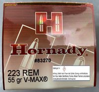 .223 Rem. Hornady V-MAX 55 grs. 50 Schuß