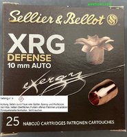 10 mm  S&B XRG Defense 130 grs. 25 Schuß