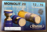 12/70 DDupleks Monolit Slug 28 -  28,4 g   5 Stück 