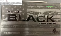 .308 Win Hornady Black Ammo  A-Max black  168 grs.   20 Stück