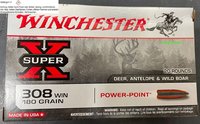 .308 Win Winchester Power Point 180 grs. 20 Stück