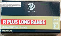RWS R Plus Long Range  .22  lr.  50 Stück   